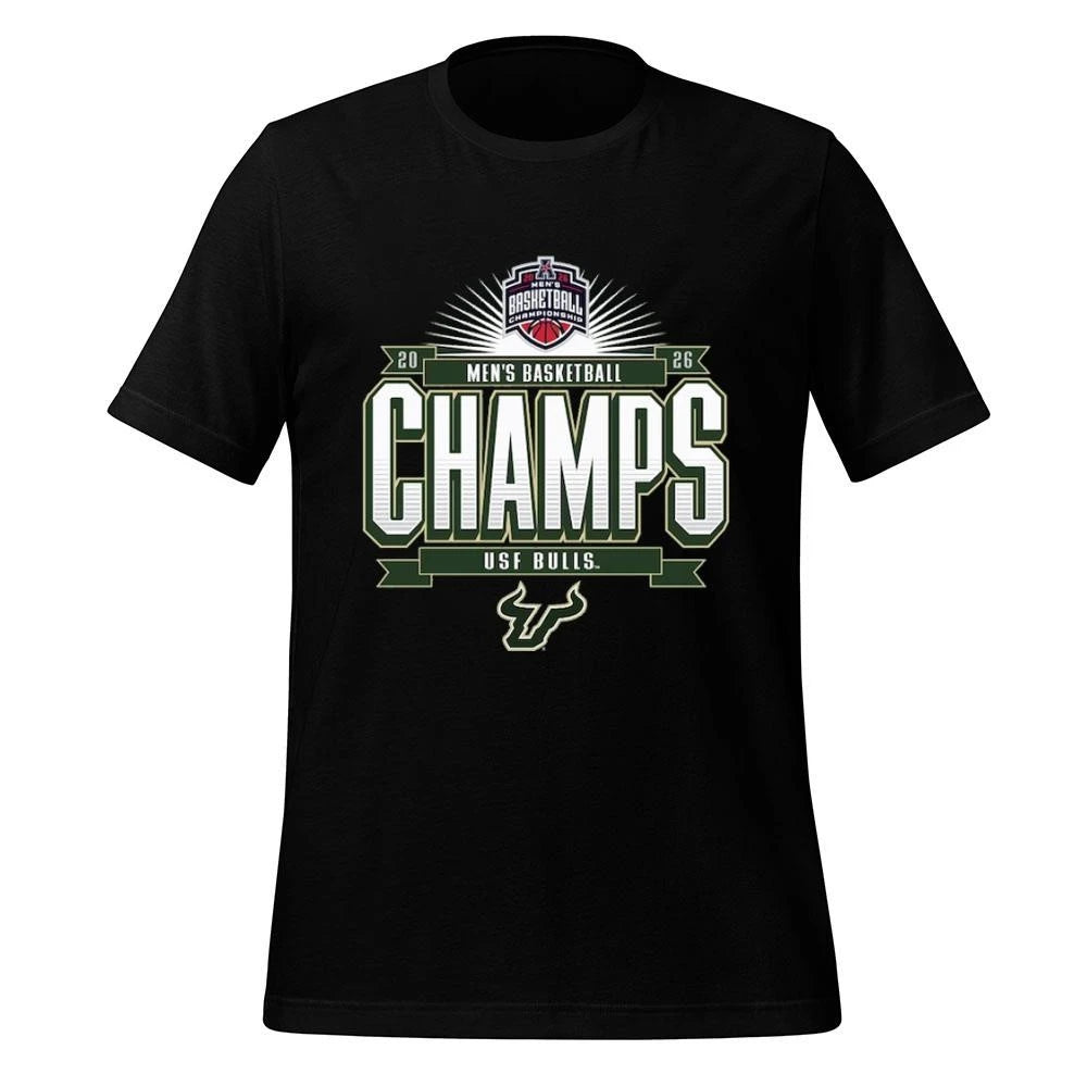 USF Bulls American Conference Men’s Basketball Tournament Champions Shirt