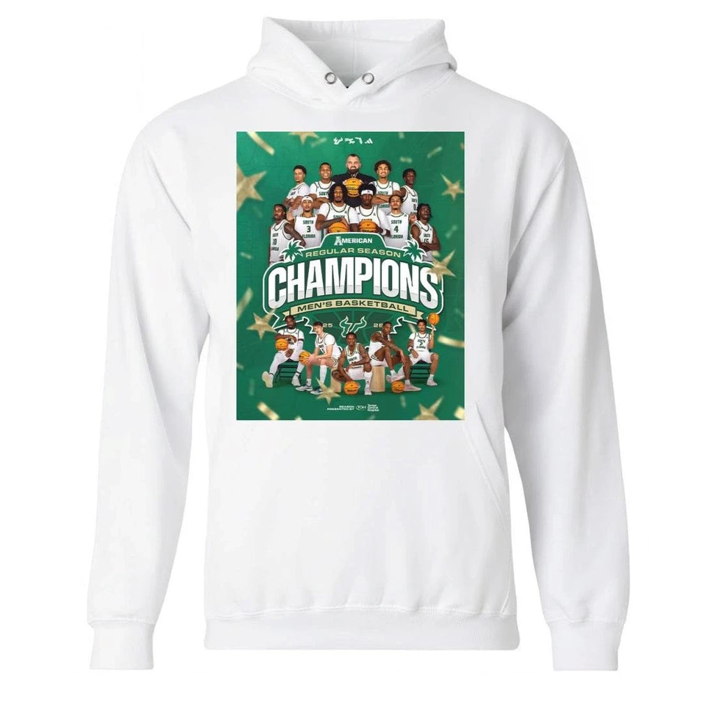 USF South Florida Bulls Men’s Basketball 2025 2026 ACC Regular Season Champions Shirt