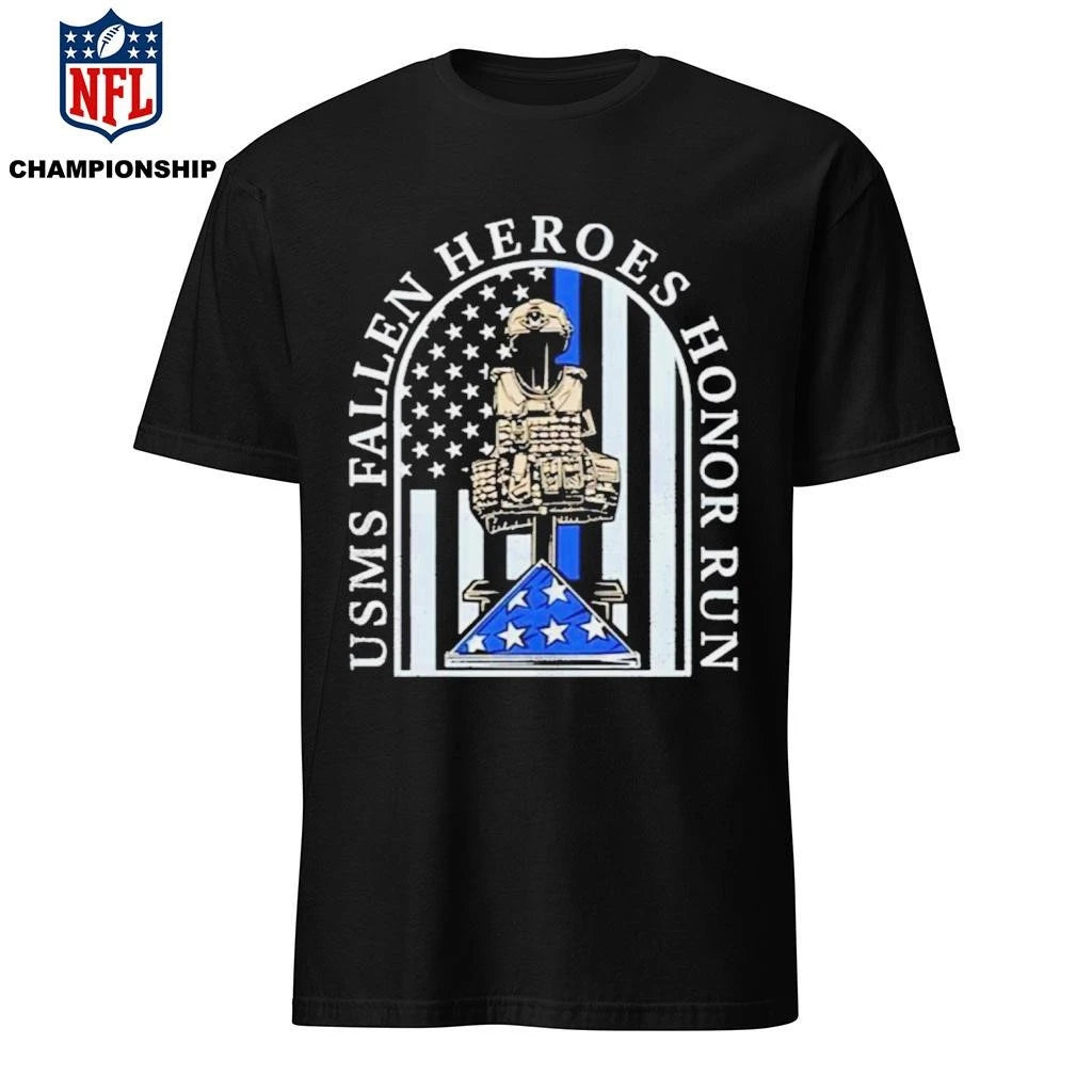 USMS Fallen Heroes Honor Run Event Shirt
