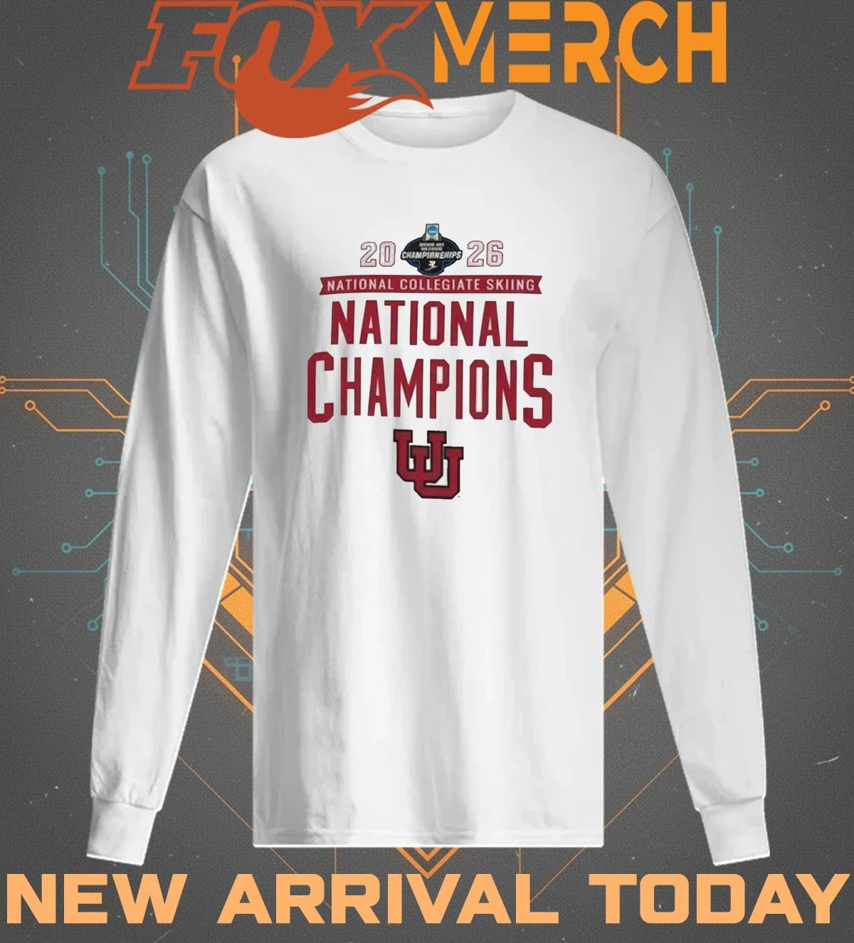 Utah Utes 2026 NCAA Skiing National Champions t-shirt