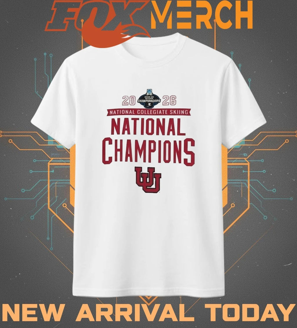 Utah Utes 2026 NCAA Skiing National Champions t-shirt