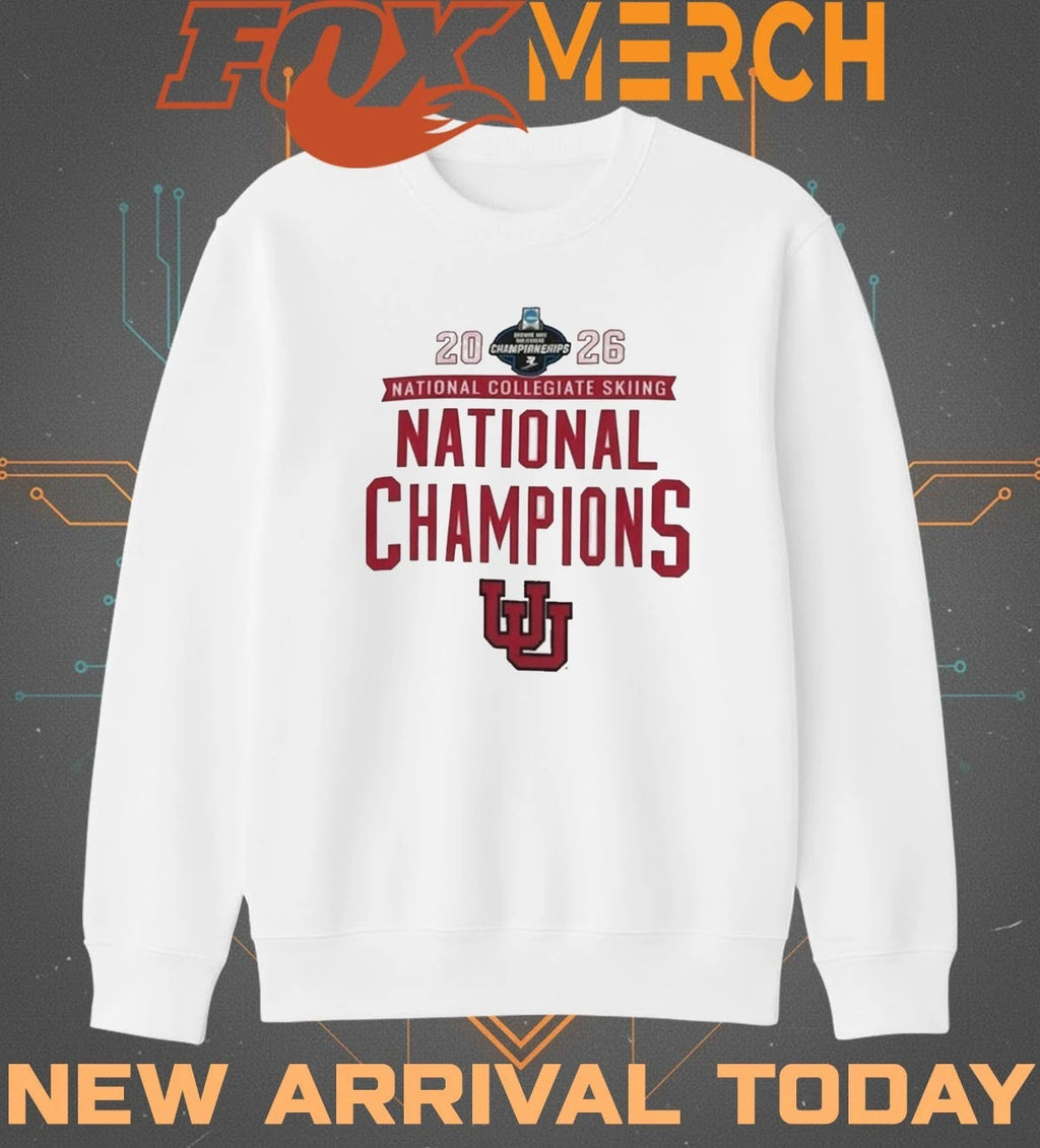 Utah Utes 2026 NCAA Skiing National Champions t-shirt