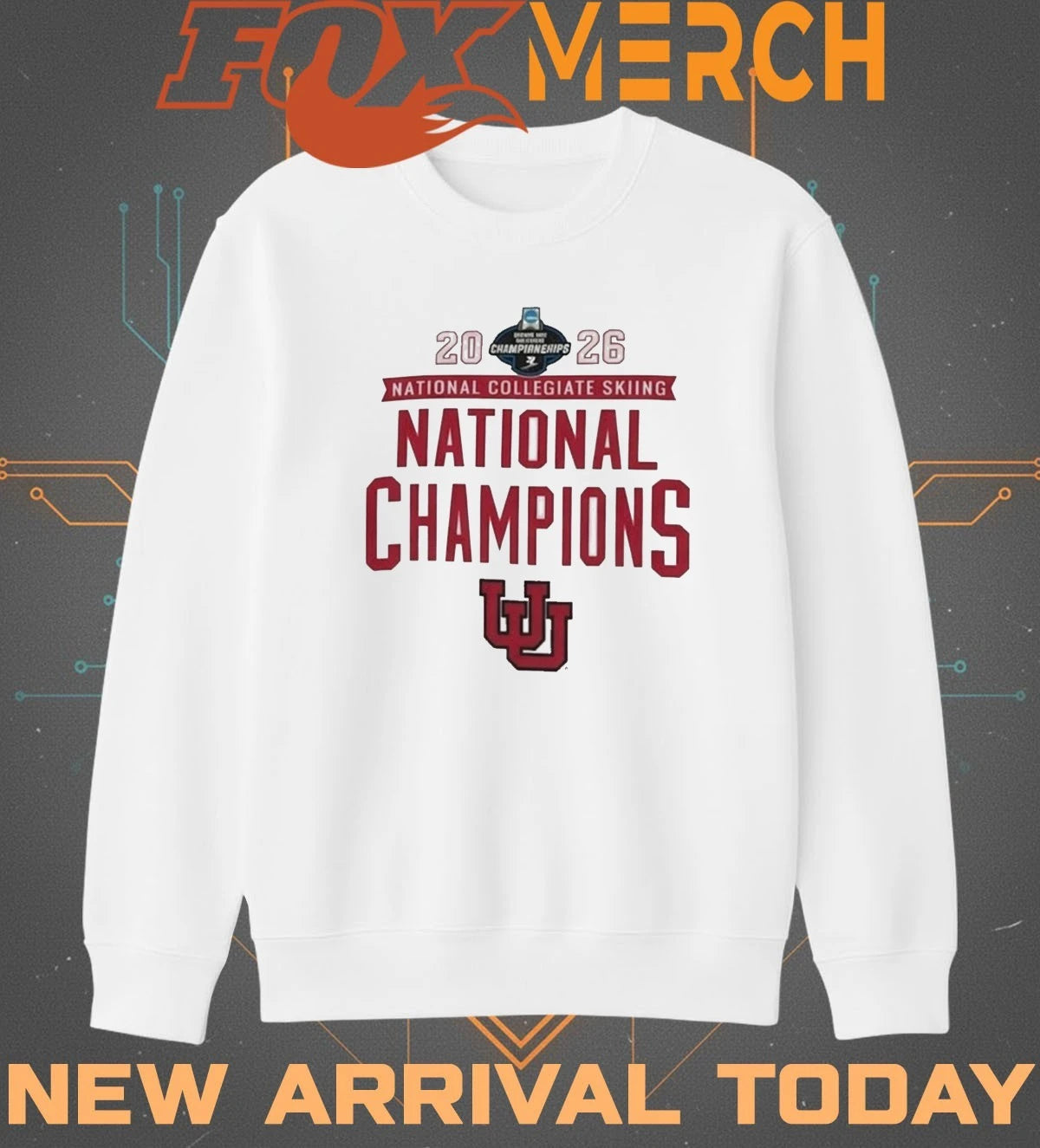 Utah Utes 2026 NCAA Skiing National Champions t-shirt