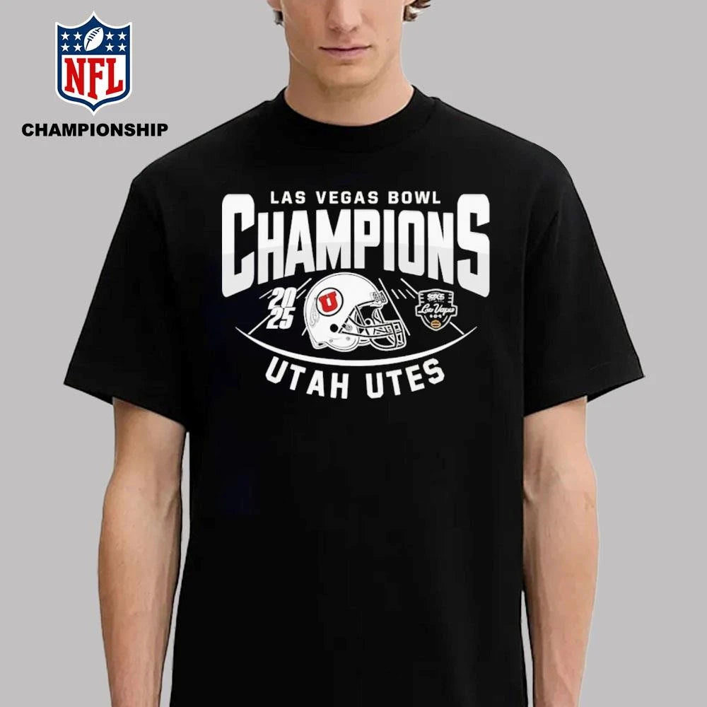 Utah Utes Las Vegas Bowl Champions Shirt
