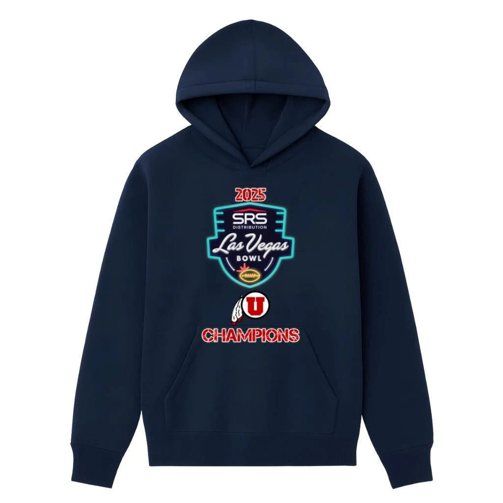 Utah Utes logo 2025 Las Vegas Bowl Champions Shirt