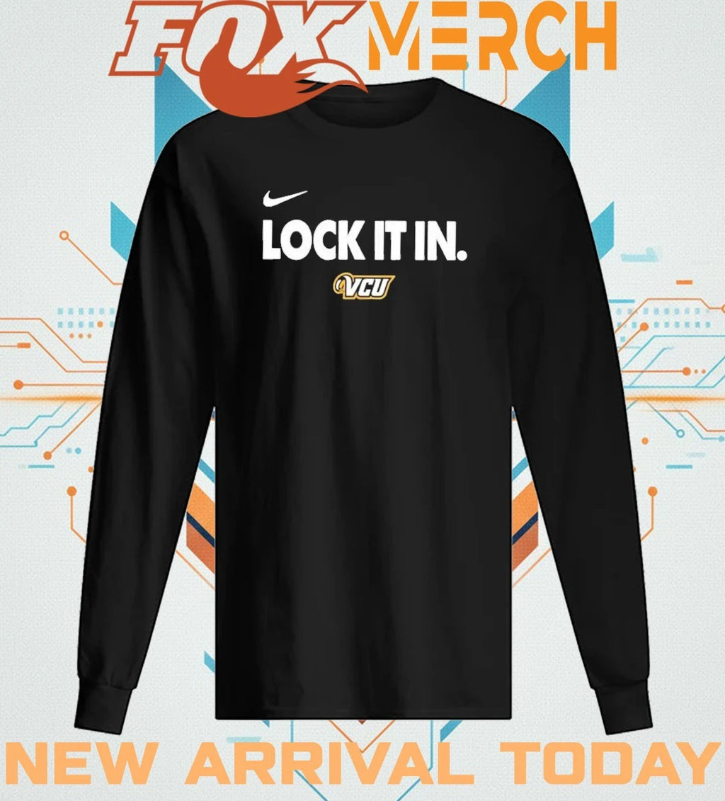 VCU Rams Lock It In Basketball Postseason Bench t-shirt