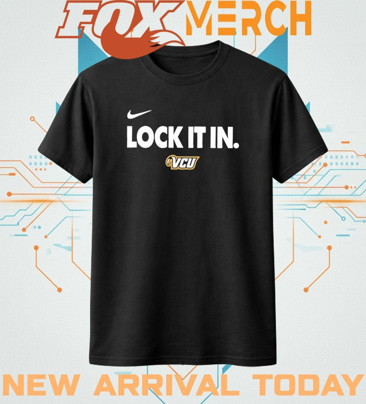 VCU Rams Lock It In Basketball Postseason Bench t-shirt