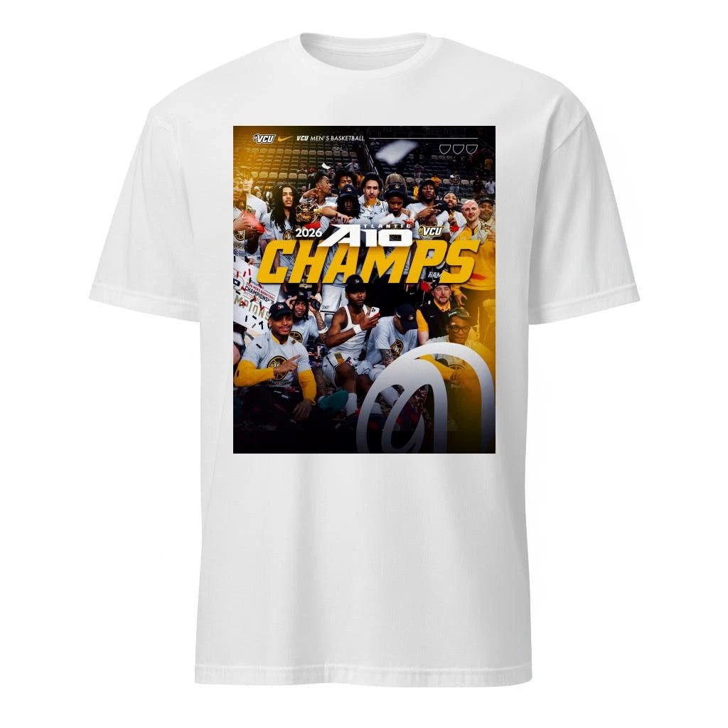 VCU Rams Men’s Basketball 2026 Atlantic 10 Tournament Champions Poster Shirt