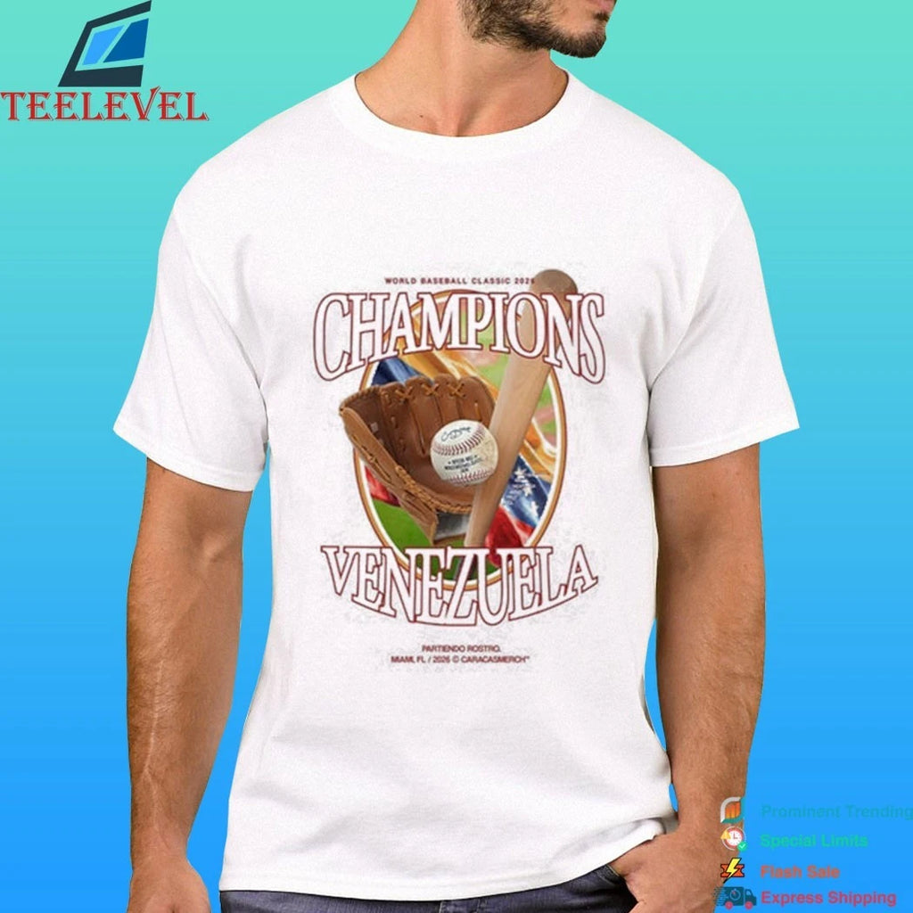 Venezuela Baseball Champions World Baseball Classic 2026 Shirt