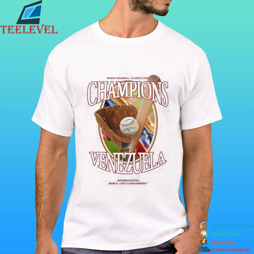 Venezuela Baseball Champions World Baseball Classic 2026 Shirt