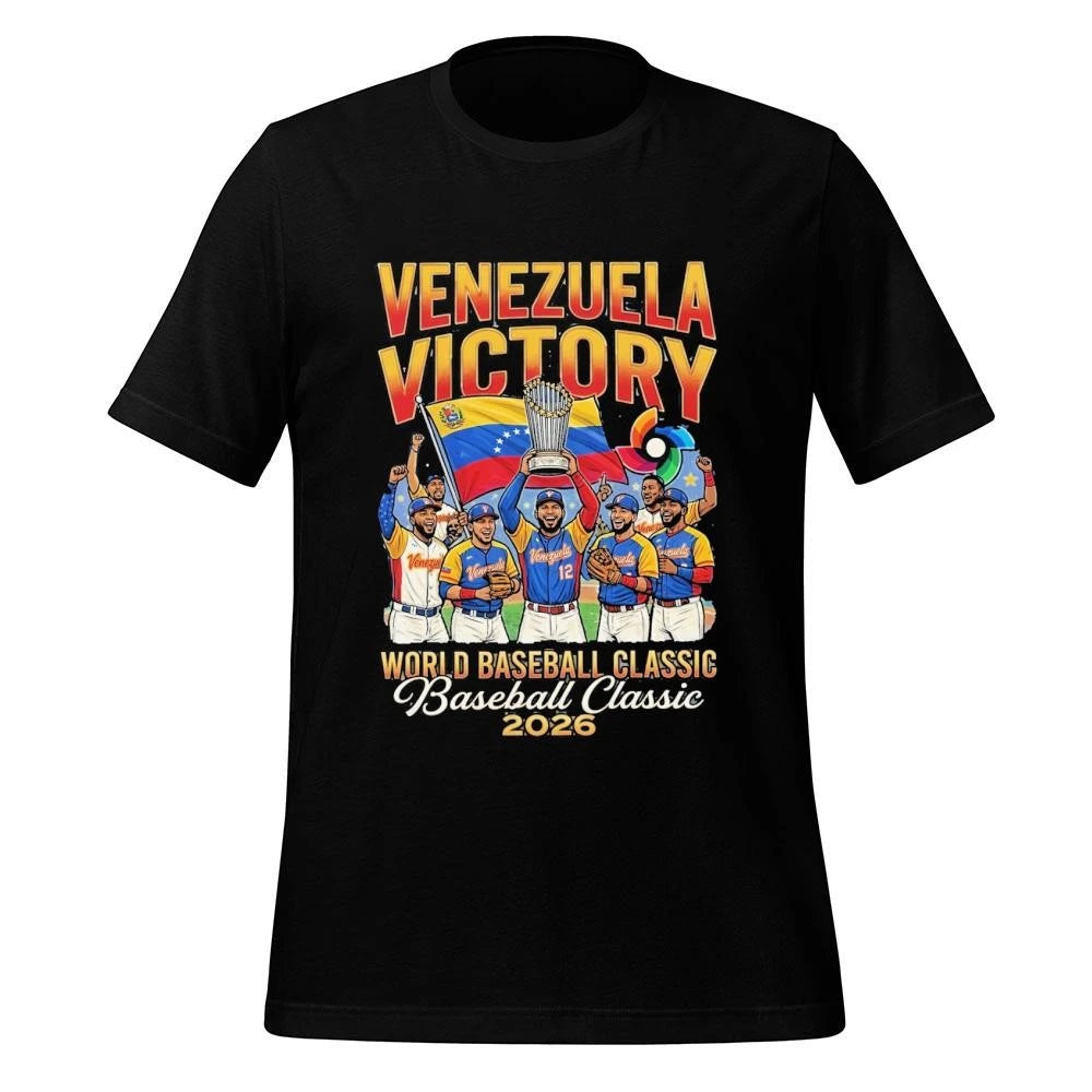 Venezuela Victory Champions Tee 2026 World Baseball Classic Shirt