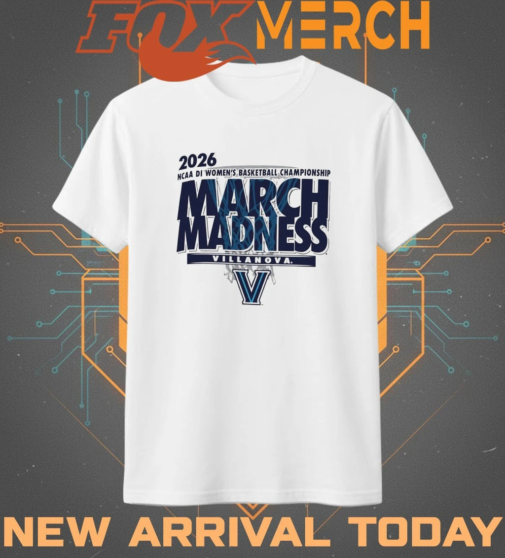 Villanova Wildcats 2026 NCAA DI Women’s Basketball Championship March Madness shirt