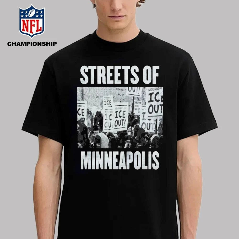 Vintage Posters Streets Of Minneapolis Ice Out Shirt