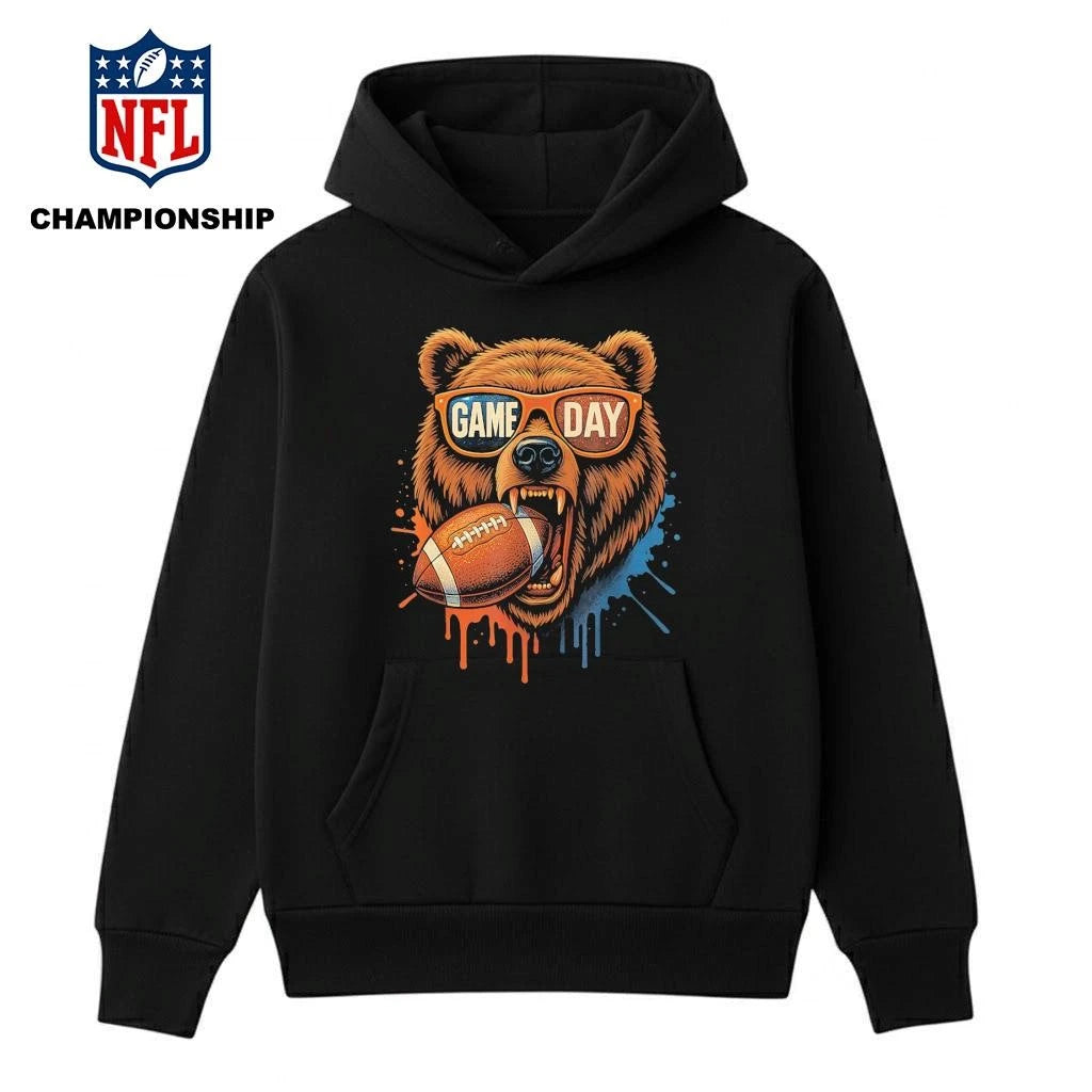 Vintage Retro Bear Game Day Shirt
