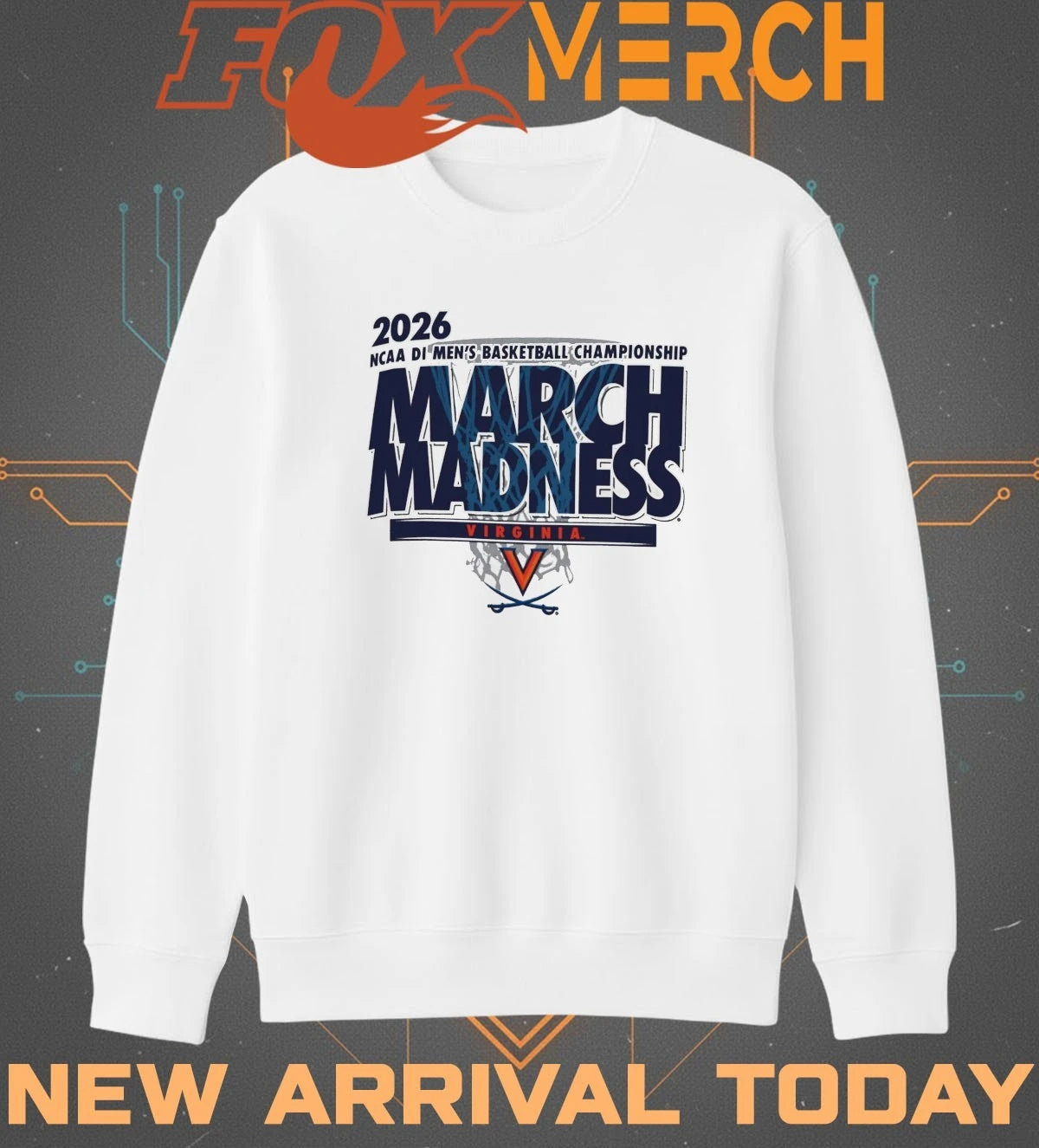 Virginia Cavaliers 2026 NCAA DI Men’s Basketball Championship March Madness shirt