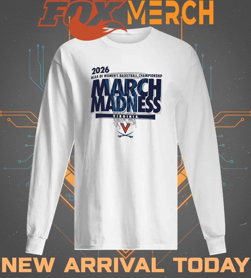 Virginia Cavaliers 2026 NCAA DI Women’s Basketball Championship March Madness shirt