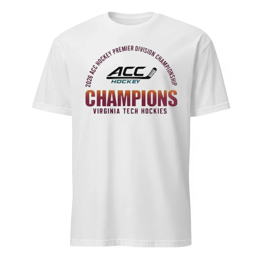 Virginia Tech Hokies 2026 ACC Hockey Premier Division Champions Shirt