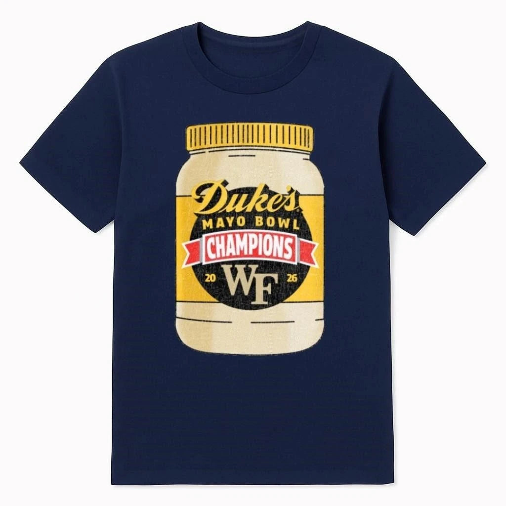 Wake Forest Demon Deacons 2026 Mayo Bowl Champions Shirt