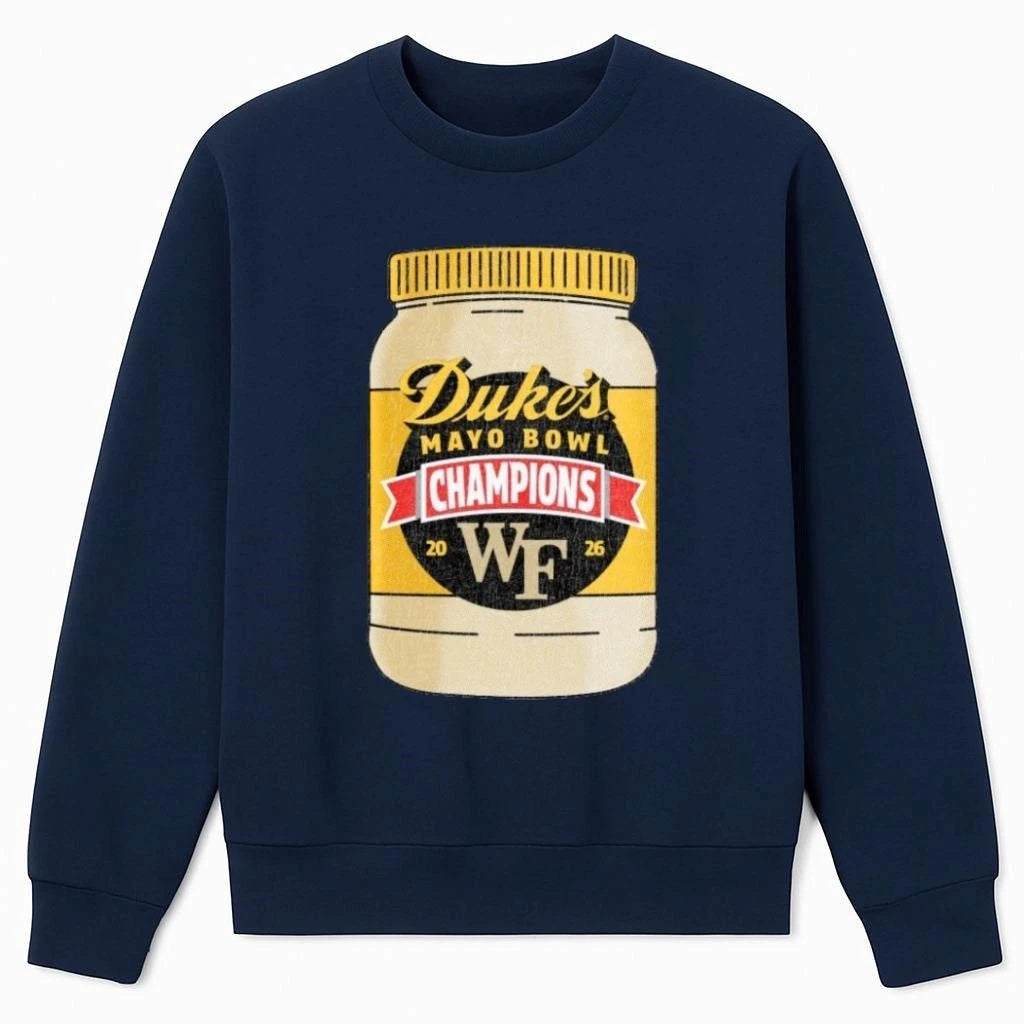 Wake Forest Demon Deacons 2026 Mayo Bowl Champions Shirt