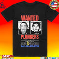 Wanted Plumbers Super Mario Bros 1993 T-shirt