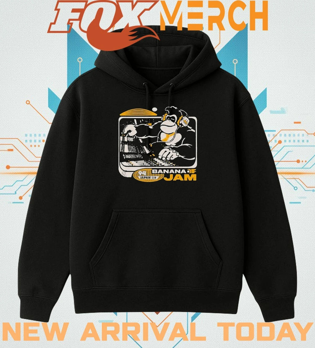 Wario64 donkey kong banana jam t-shirt