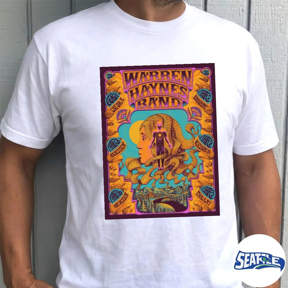 Warren Haynes Band February and March 2026 Tour February 27 OAK, FL Poster shirt