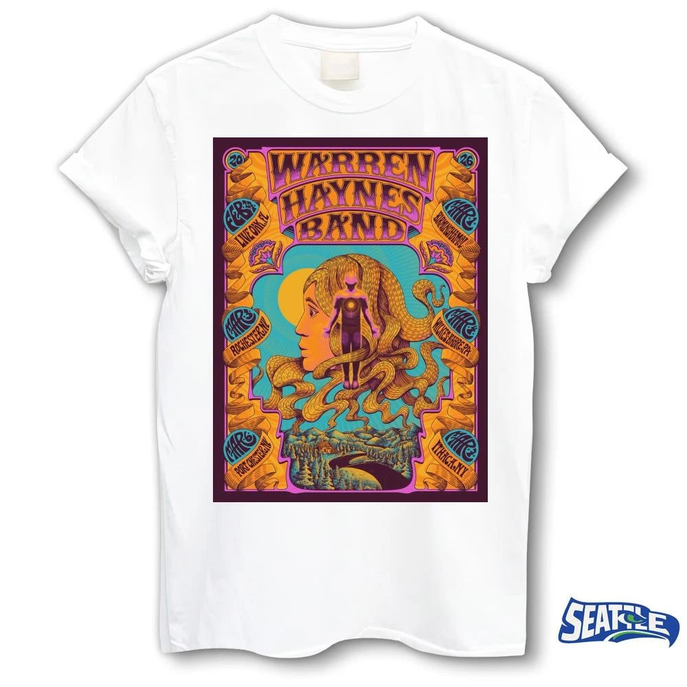 Warren Haynes Band February and March 2026 Tour February 27 OAK, FL Poster shirt