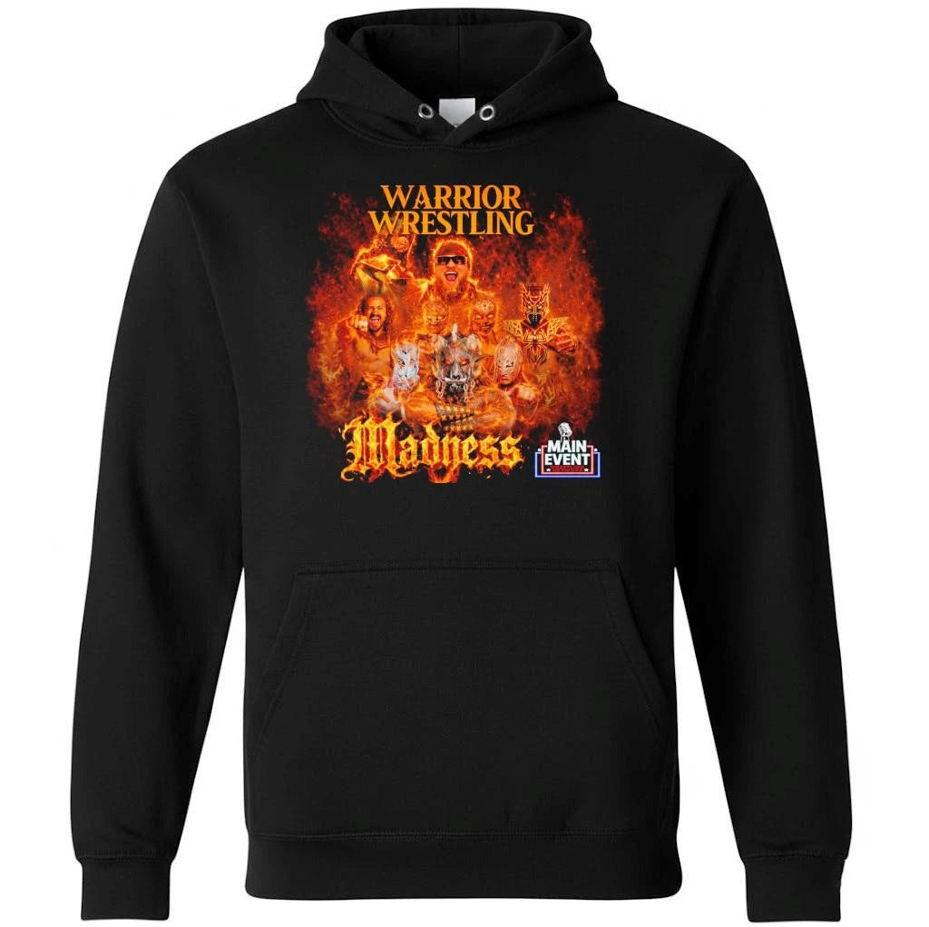 Warrior Wrestling Madness Main Event Wrestling Network Shirt