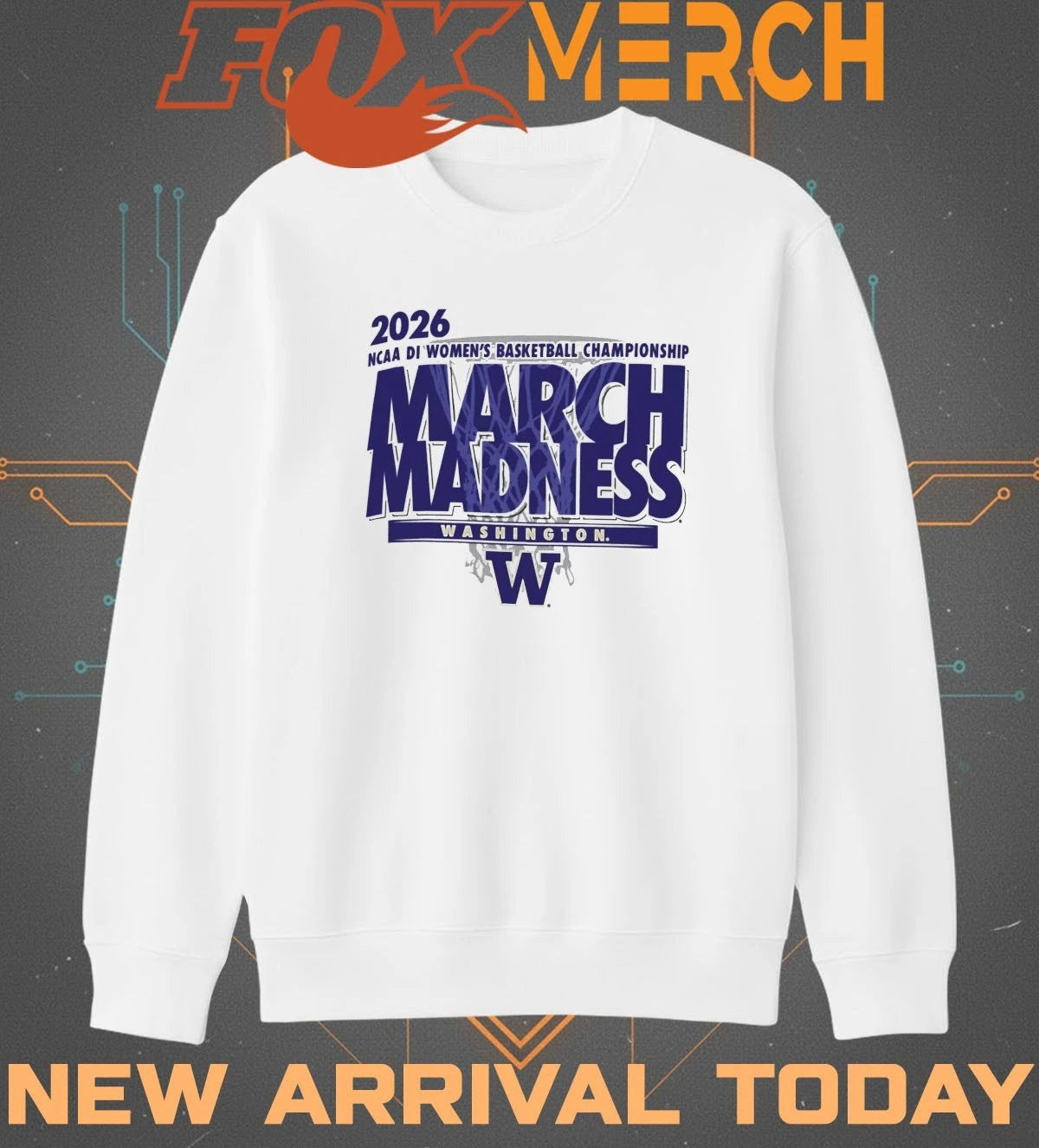 Washington Huskies 2026 NCAA DI Women’s Basketball Championship March Madness shirt