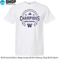 Washington Huskies 2026 Women’s Basketball Big Ten Champions T-Shirt