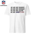 We Are Not Savages We Are Not Animals Bad Bunny ICE Out Shirt