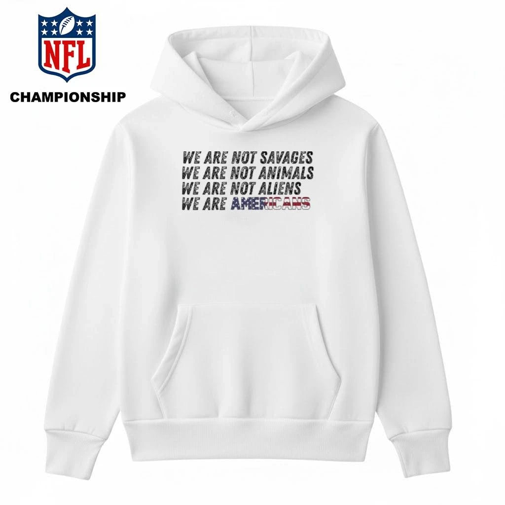 We Are Not Savages We Are Not Animals Bad Bunny ICE Out Shirt