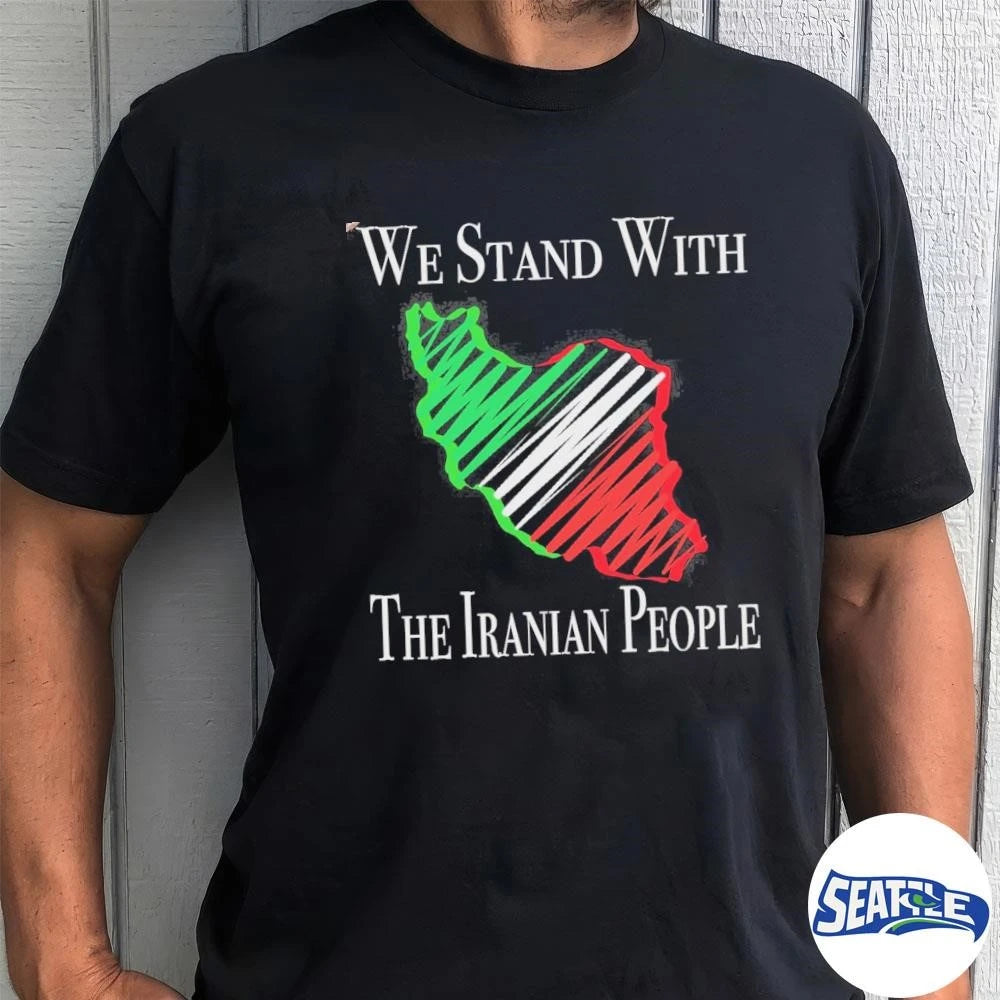We Stand With the Iranian People Revolution 2026 – Free Iran Shirt