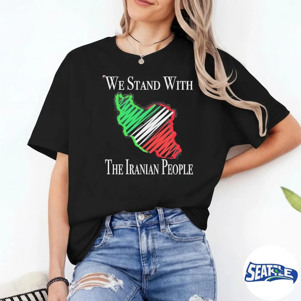 We Stand With the Iranian People Revolution 2026 – Free Iran Shirt