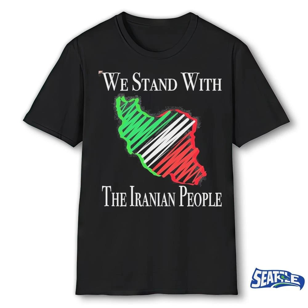 We Stand With the Iranian People Revolution 2026 – Free Iran Shirt