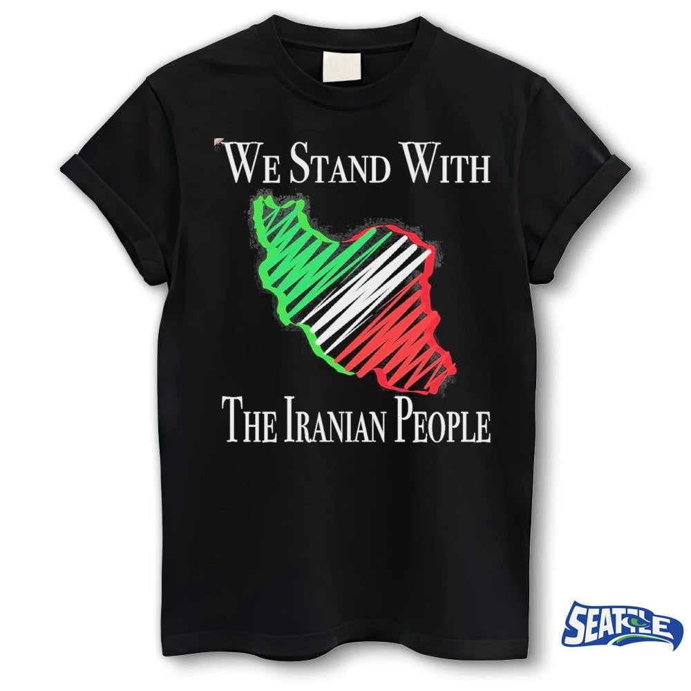 We Stand With the Iranian People Revolution 2026 – Free Iran Shirt