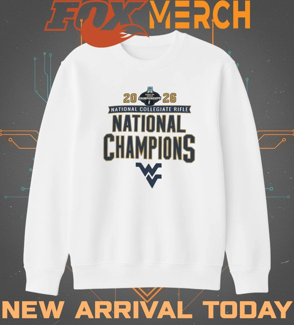 West Virginia Mountaineers 2026 National Collegiate Rifle National Champions shirt