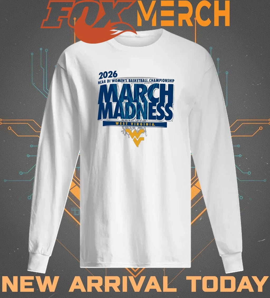 West Virginia Mountaineers 2026 NCAA DI Women’s Basketball Championship March Madness shirt