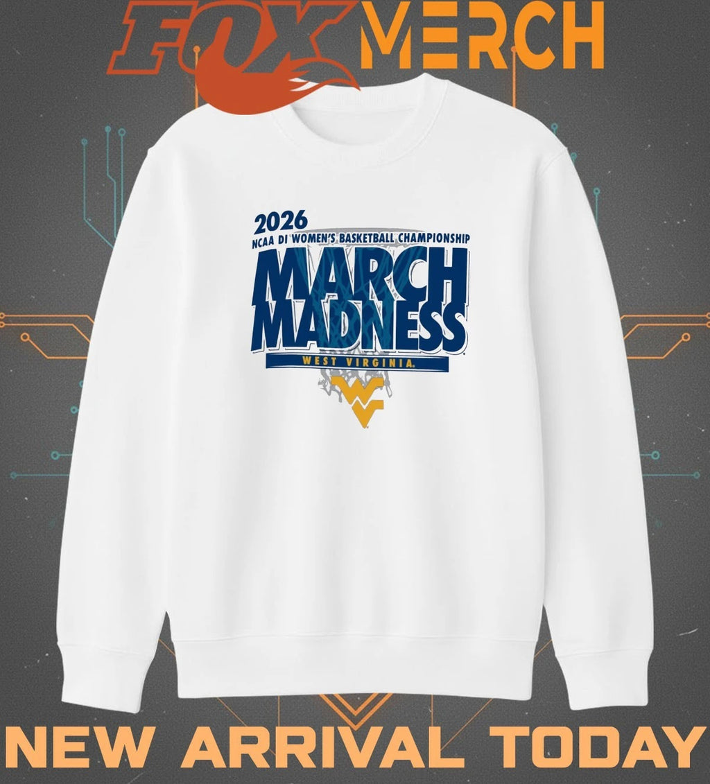 West Virginia Mountaineers 2026 NCAA DI Women’s Basketball Championship March Madness shirt