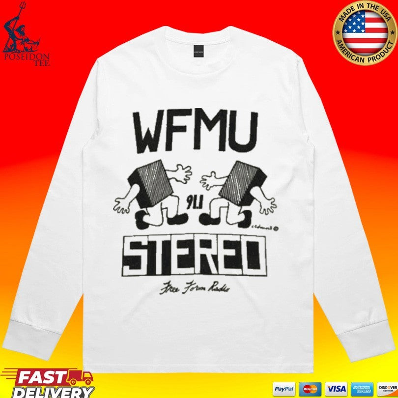 Wfmu Radio Blockheads Ringer T-shirt