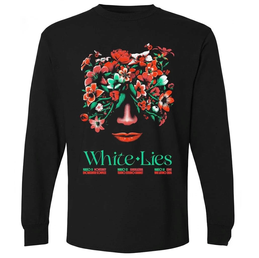 White Lies Guadalajara MX Mar 12 2026 Poster Shirt