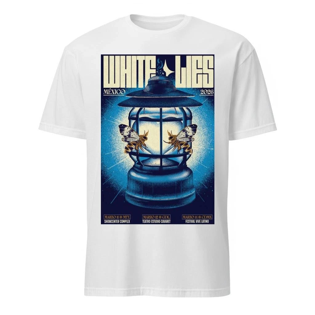White Lies Mexico March 11-14 2026 Event Poster Shirt