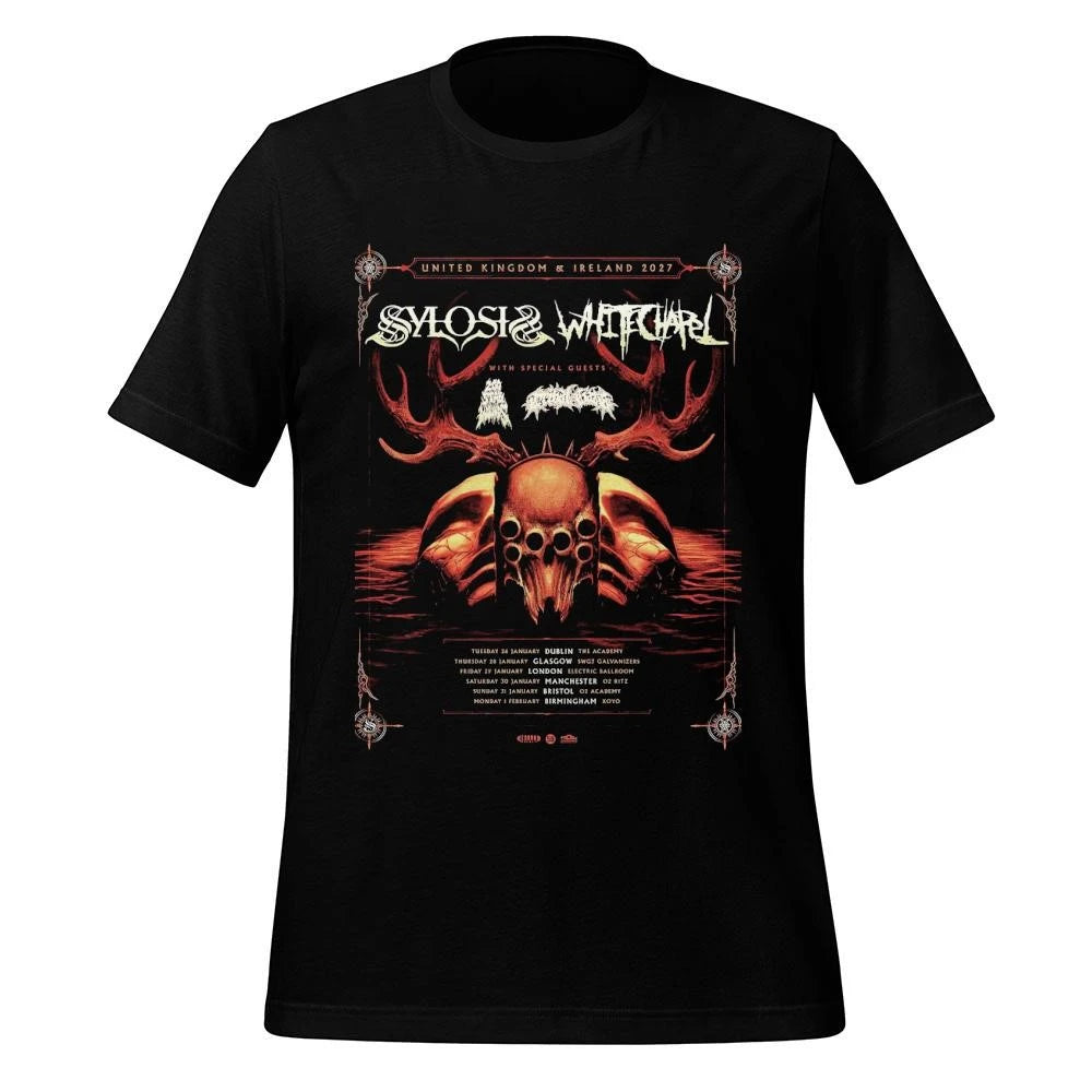 Whitechapel Burn Forever UK And Ireland Tour 2027 Schedule Tour Dates Shirt