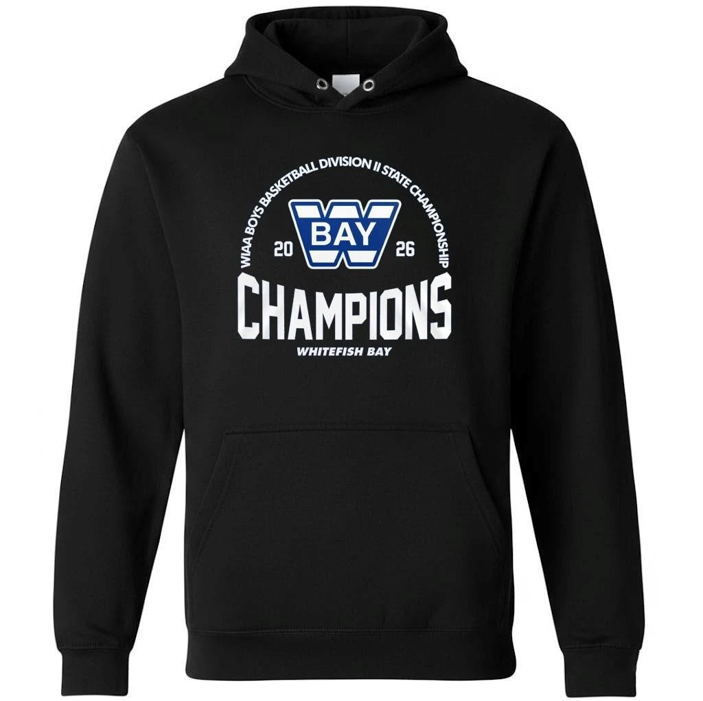 Whitefish Bay WIAA Boys Basketball Division II State Champions 2026 Shirt