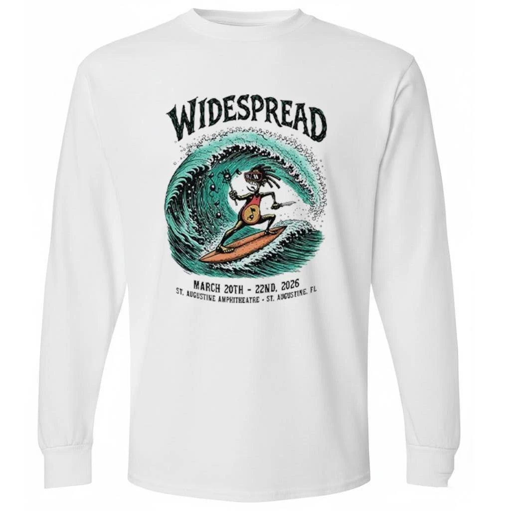 Widespread March 20th-22nd 2026 St Augustine Amphitheatre Shirt