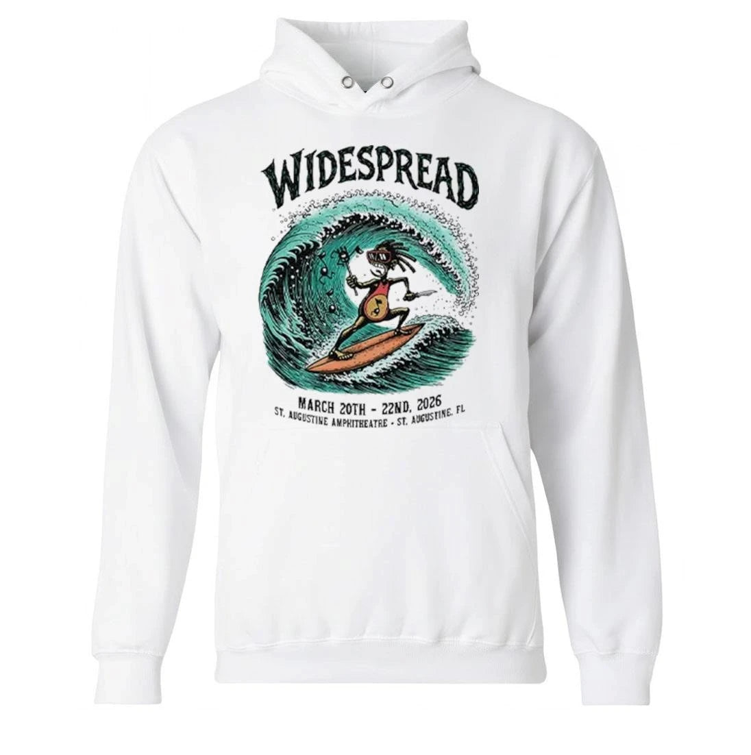 Widespread March 20th-22nd 2026 St Augustine Amphitheatre Shirt