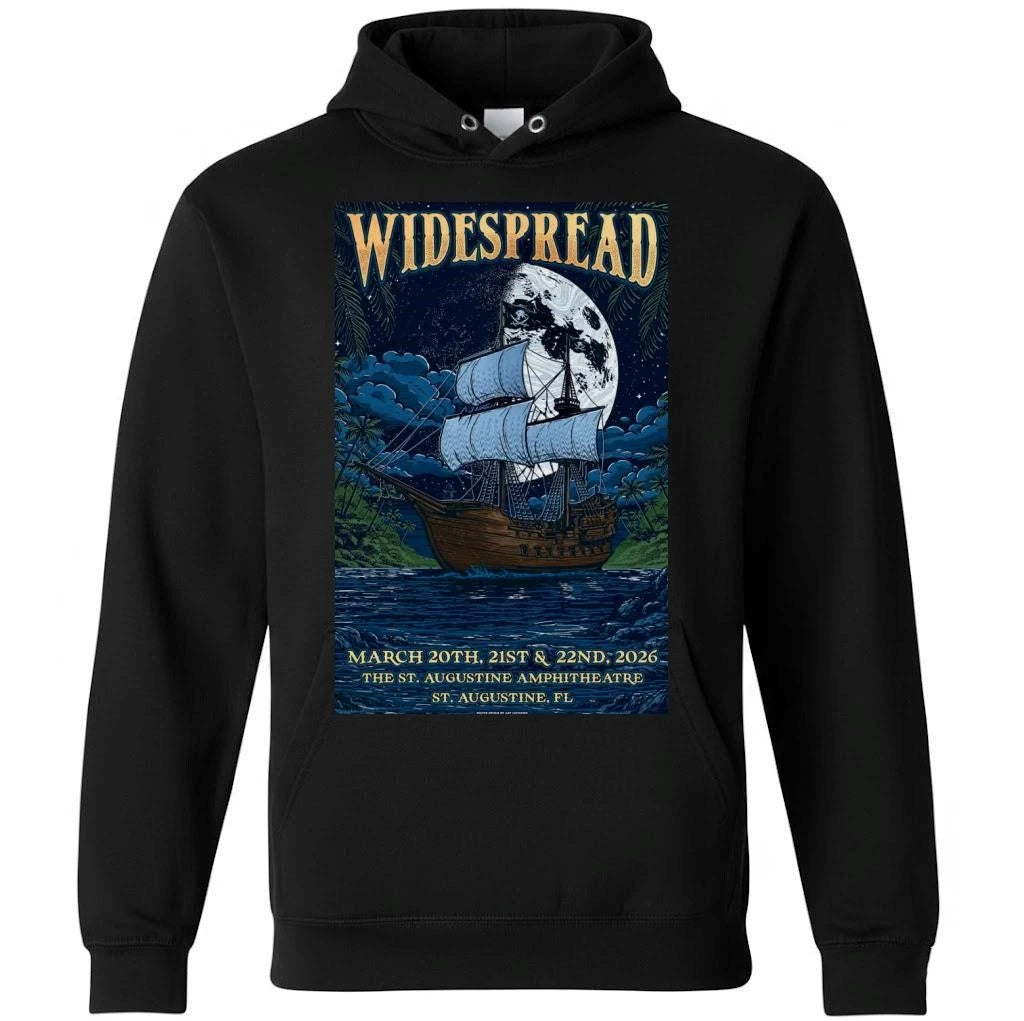 Widespread Panic Saint Augustine, FL March 20-22 2026 Saint Augustine Amphitheatre Tour Poster Shirt