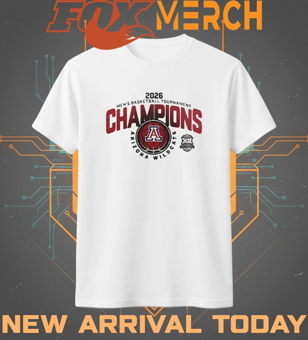 Wildcats Basketball 2026 Men’s Basketball Tournament Champions t-shirt