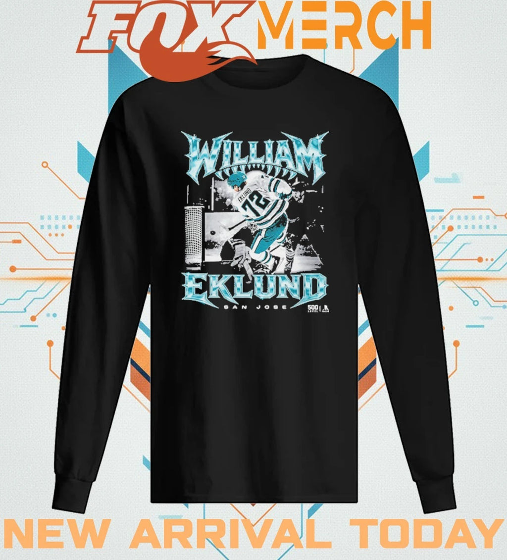 William Eklund San Jose Goal Of The Year t-shirt