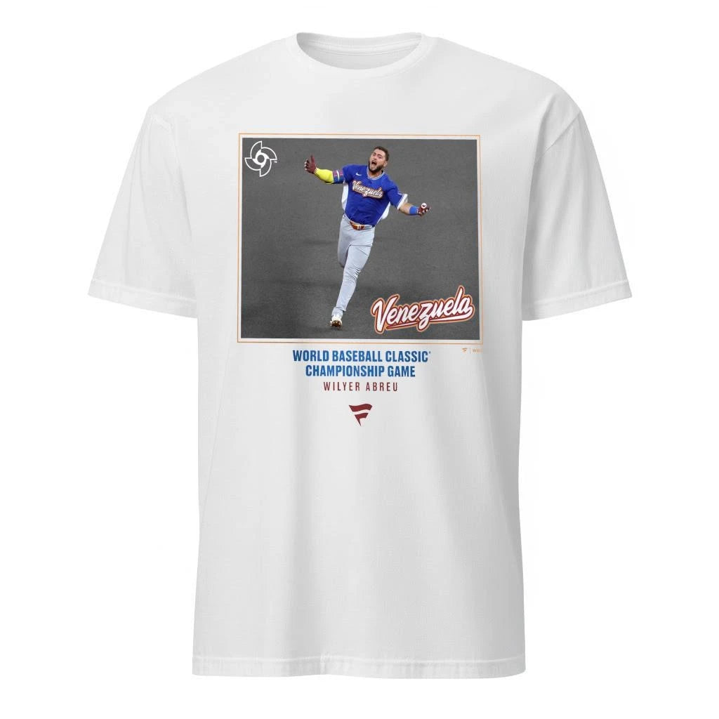 Wilyer Abreu Venezuela Baseball 2026 World Baseball Classic Home Run Shirt